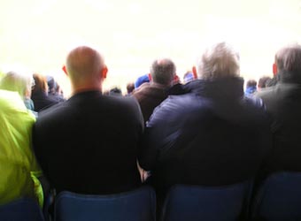 Shrewsbury Football club crowd